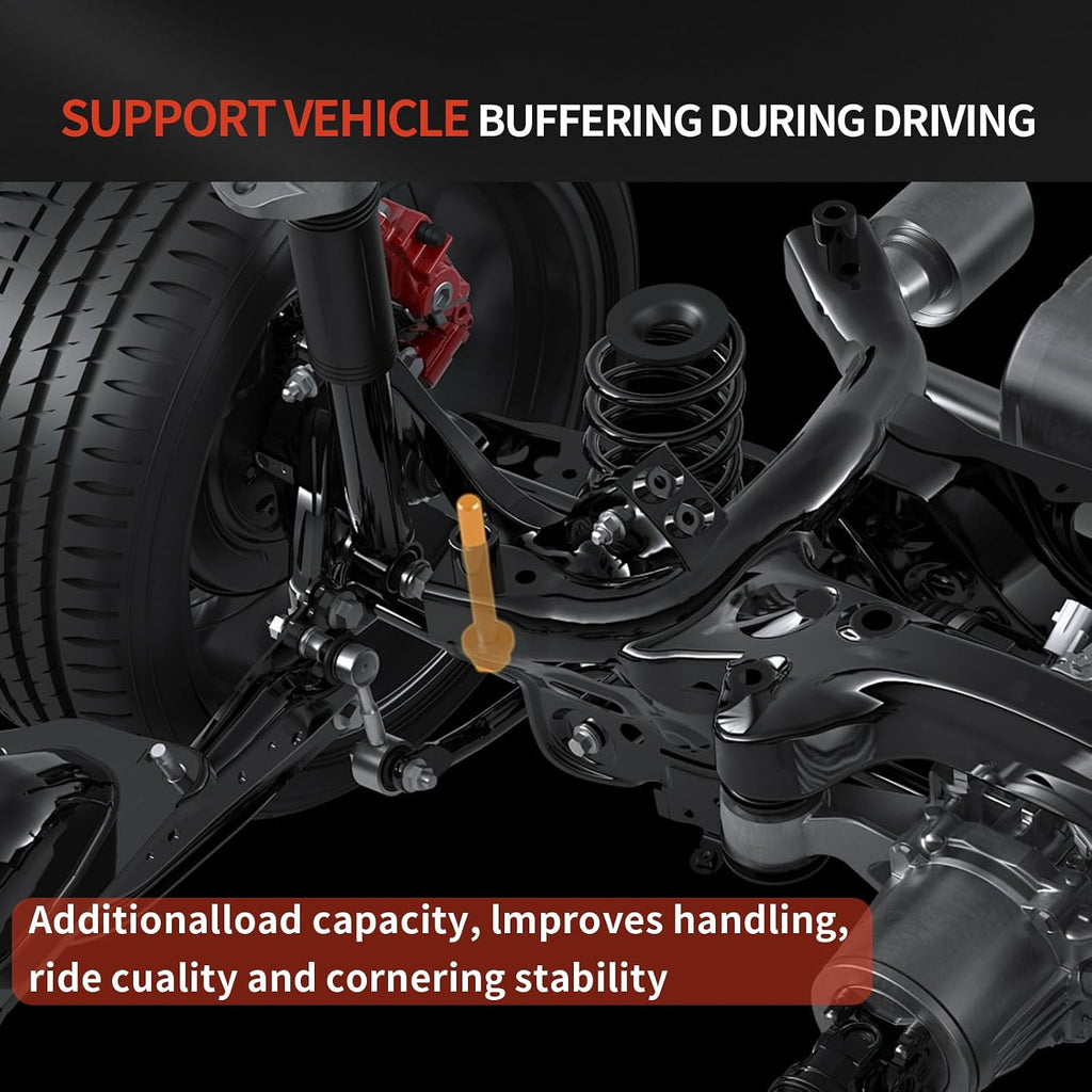 Rear Left & Right Suspension Coil Spring Set Compatible with Altima