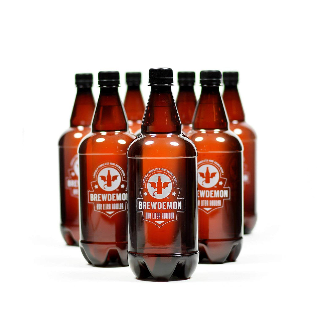 Premium Beer Making Kit w/Bottles – NO AIRLOCK OR Siphon Required – Conical Fermenter Eliminates Sediment and Makes