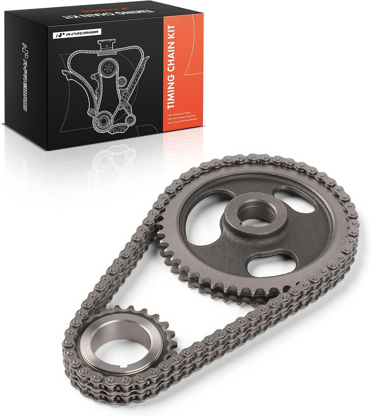 A-Premium Engine Timing Chain Kit w/Sprocket Double Roller Chain Set