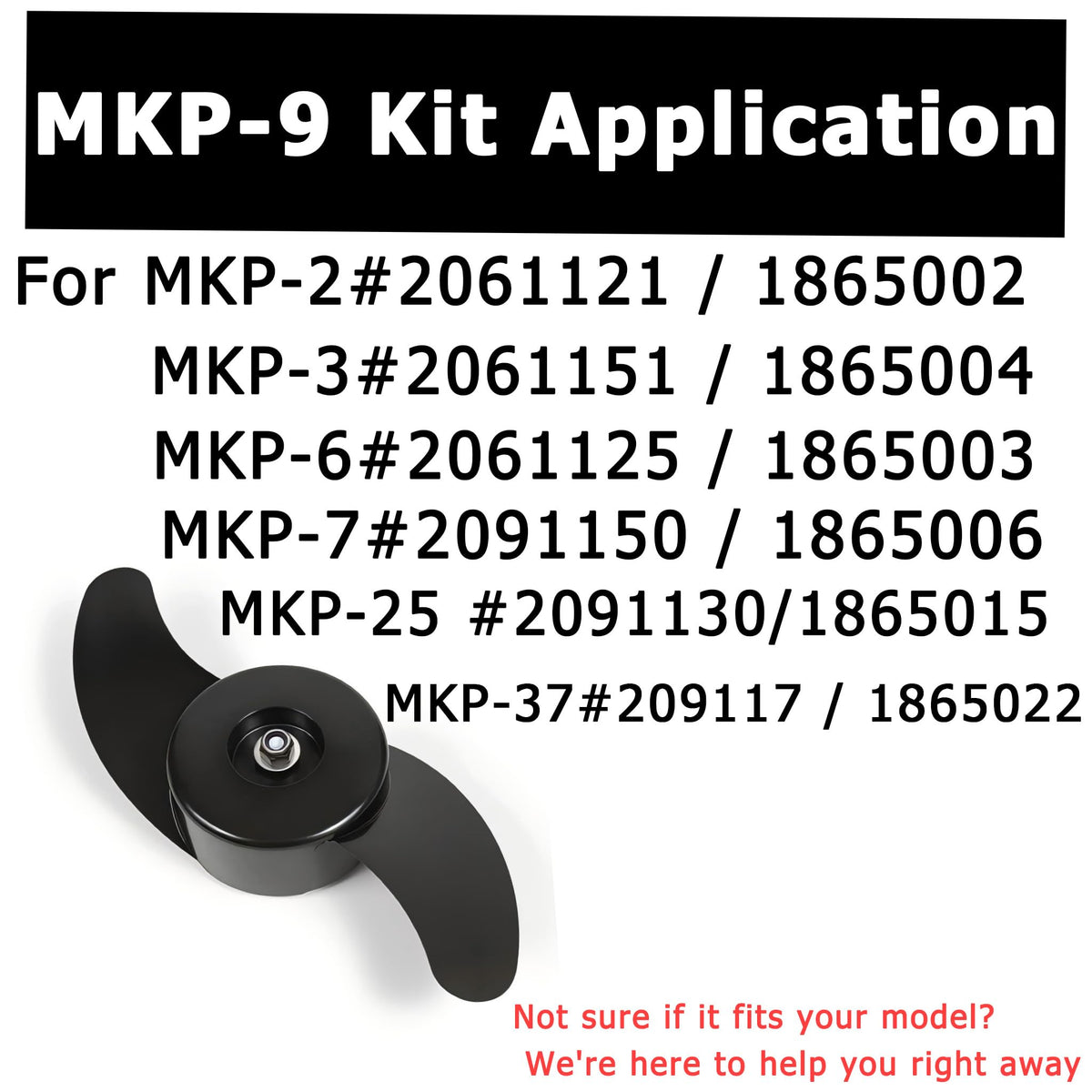 Auaurly 5 Pack 1865010 Prop Nut 3/8" MKP-9 Kit A,Fits 12 V and 24 V Minn Kota Trolling Motors