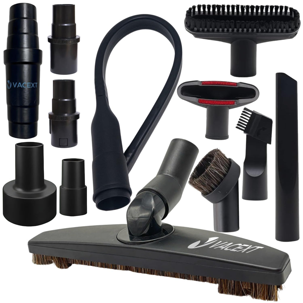 Vacuum Attachments & Brushes with Universal Hose Adapter Kit