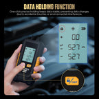 PT503 Mini Digital Manometer Dual Port Gas Pressure Tester