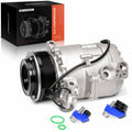 A-Premium AC Compressor with Clutch Compatible with BMW X5 X3 X6