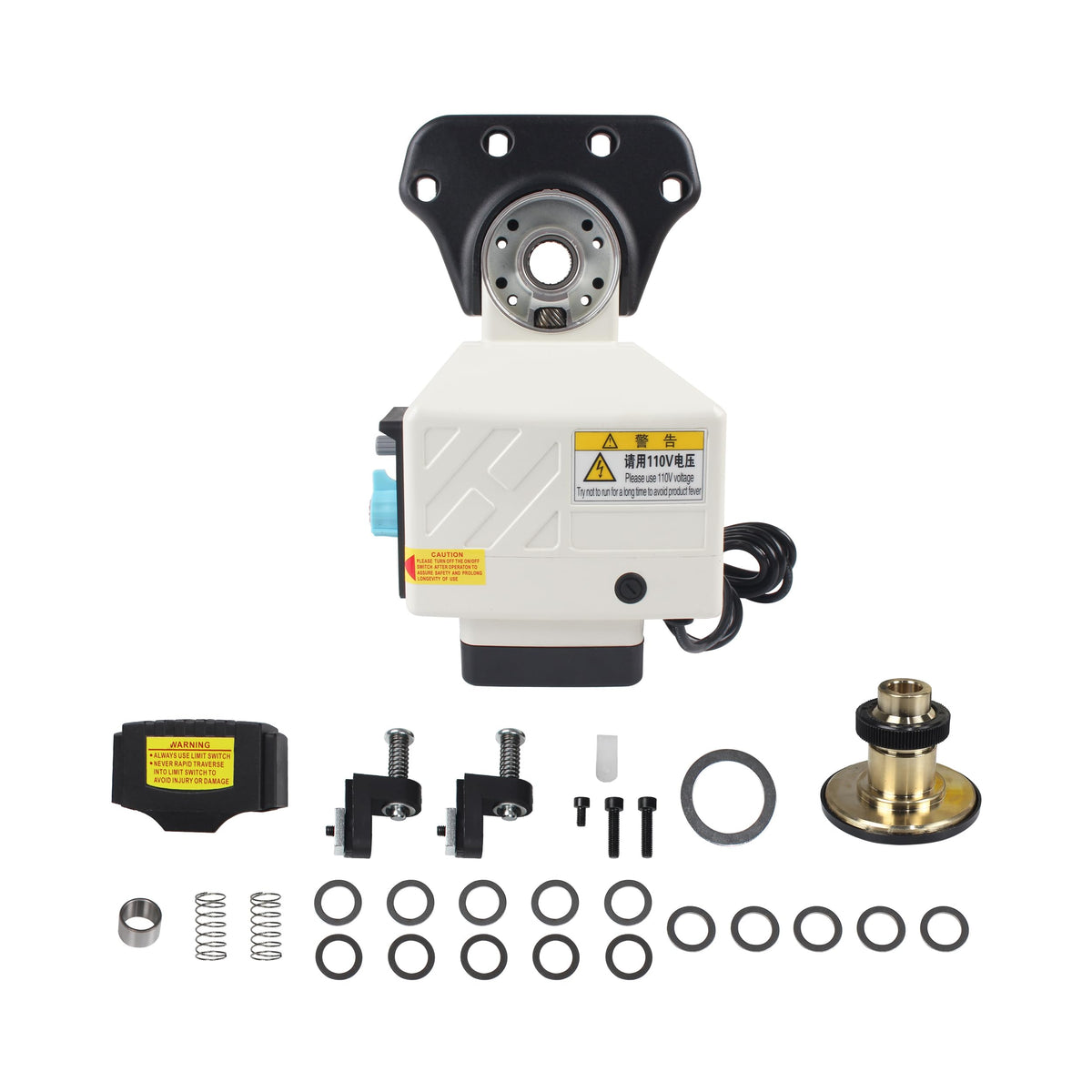 RATTMMOTOR JN500S Power Feed X-Axis 110V, 2-210RPM