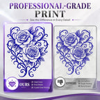 Tattoo Stencil Printer, Wireless Thermal Printer, Support Multi Sizes up to A4, Thermal Stencil Printer, 10 Transfer