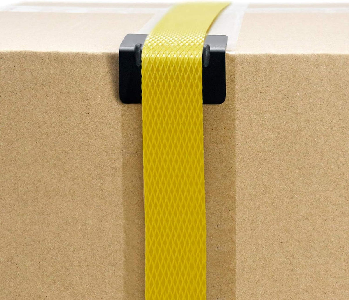 Plastic Corner Protectors 2.16X1.18 Inch Cargo Edge Guards 100 Pack Strap Corner Protector for Shipping Pallet Load
