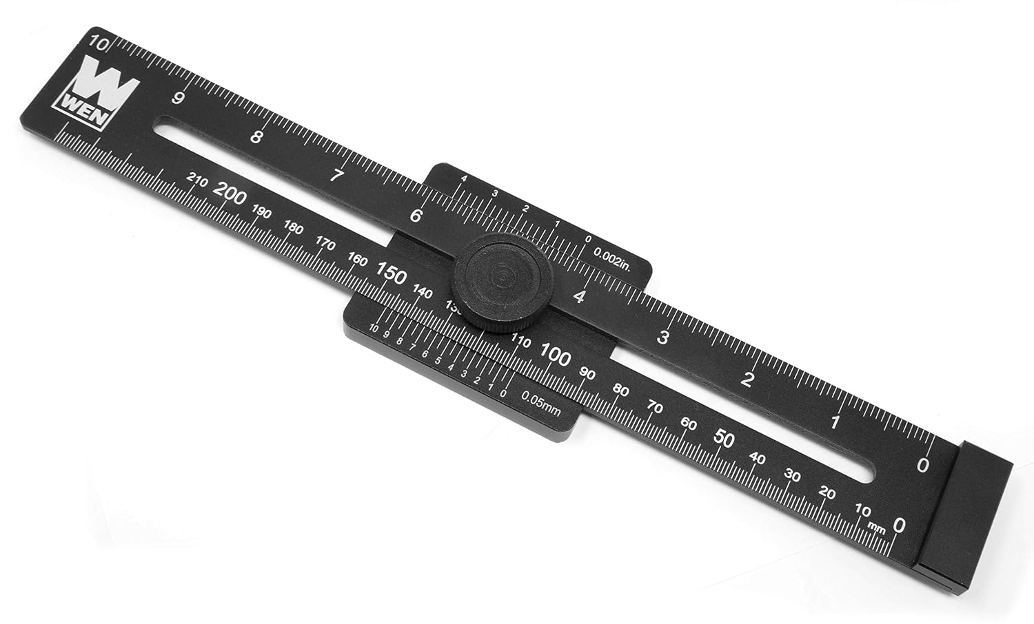 ME251R 10-Inch Aluminum Offset Marking Gauge and Layout Tool with Laser-Etched Scale