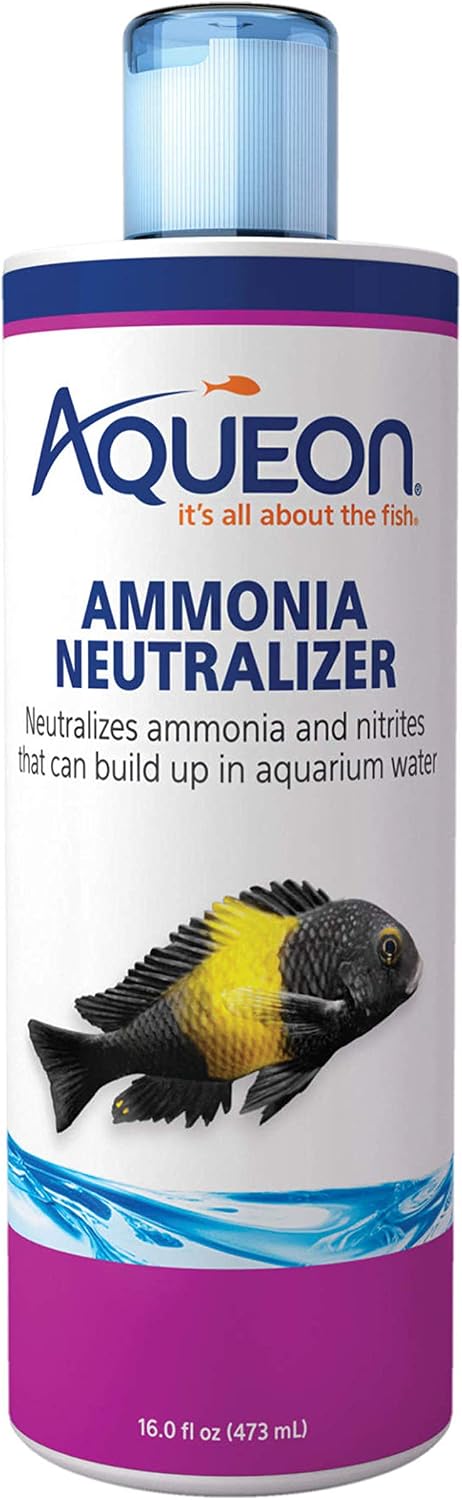Ammonia Neutralizers, Aquarium Water Conditioner, 16 Fl Oz | Fish tank water conditioner for freshwater and