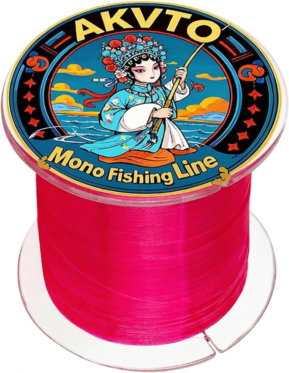 Monofilament Fishing Line, 500 Yards, 7-38 LB Test, High Strength Abrasion Resistant