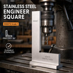 Precision Machinist Square Stainless Steel Pocket Engineer Square 4 Inch