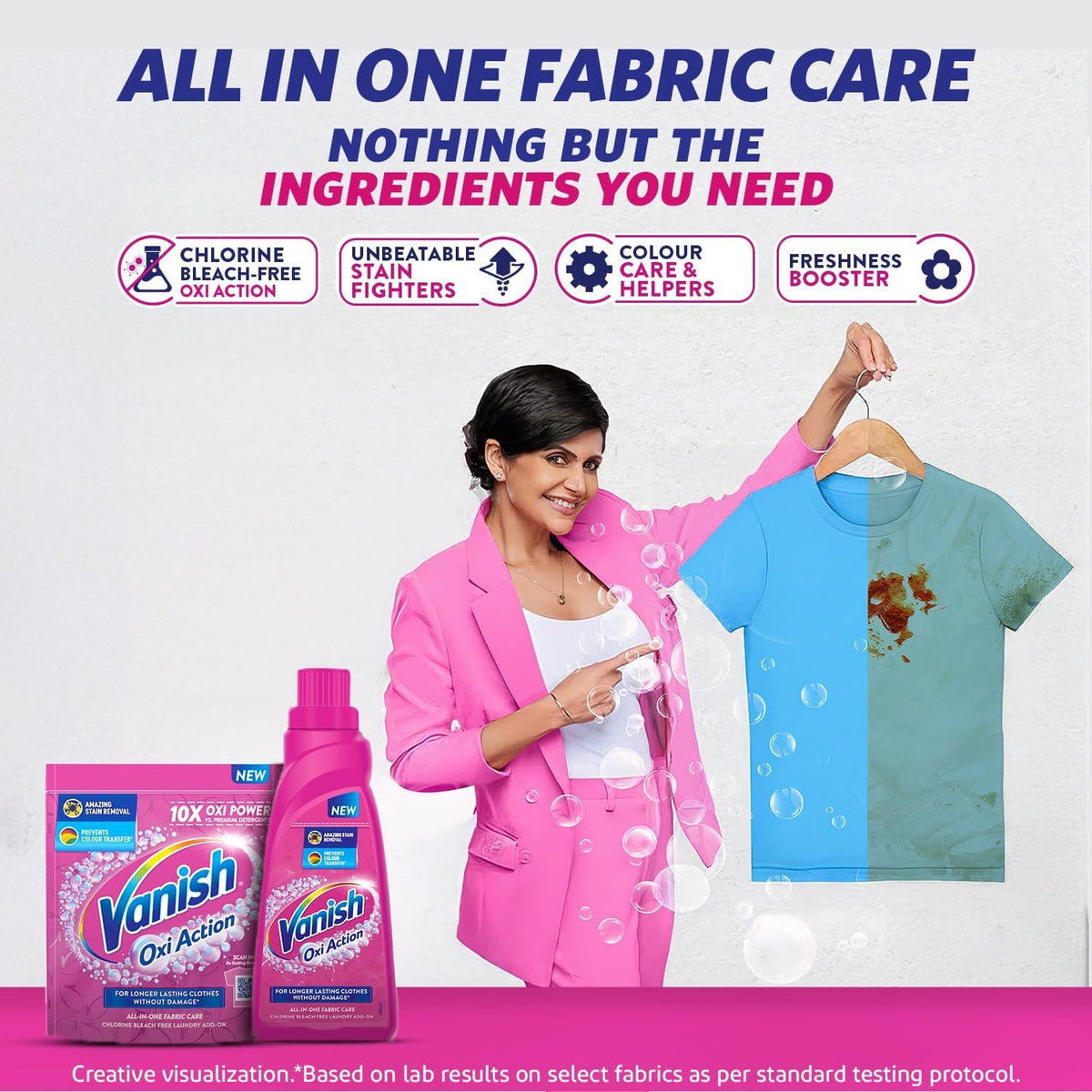 Oxi Action Stain Remover Washing Liquid - 180 ml - India
