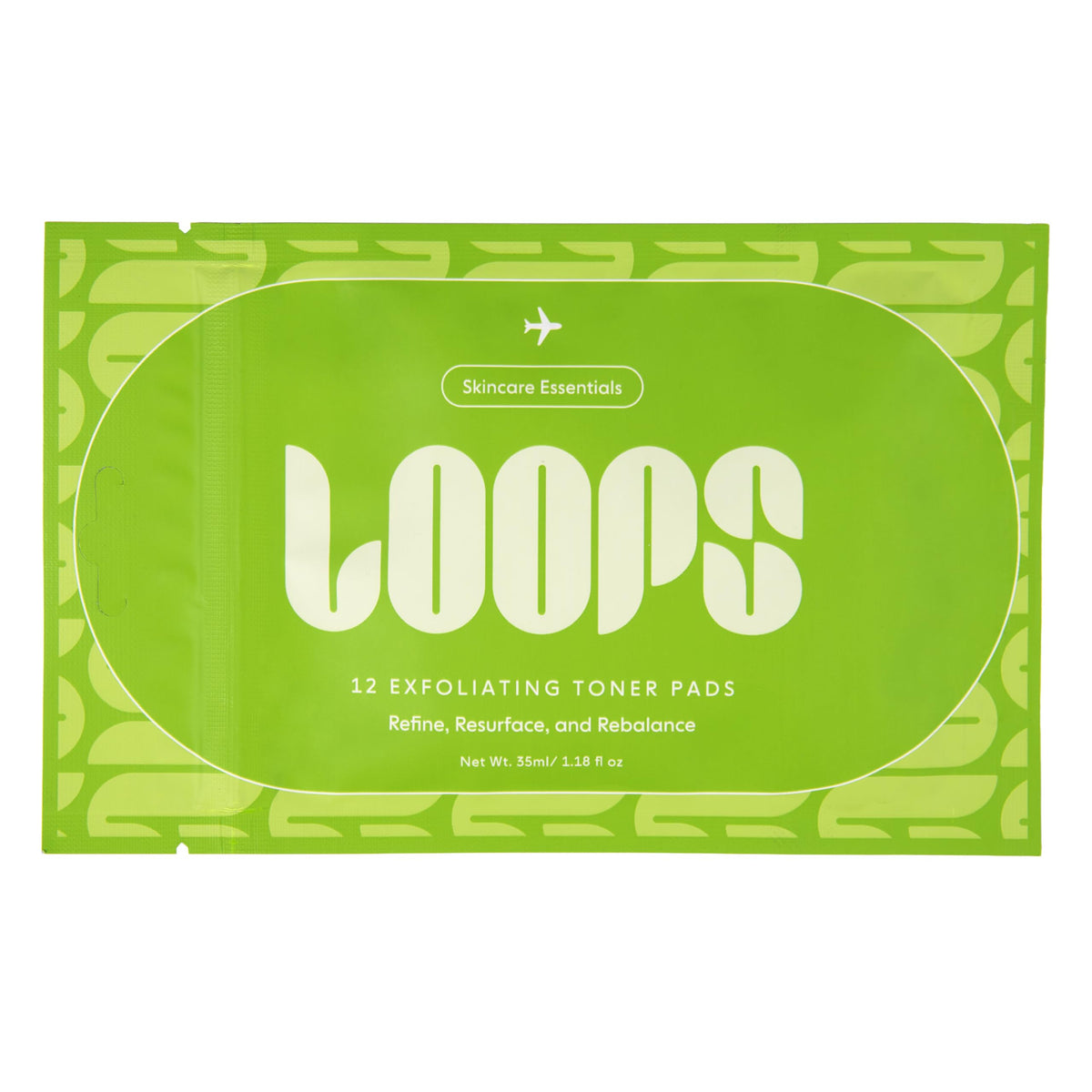 Exfoliating Toner - Korean Skincare Pads for Travel, 12