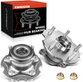 A-Premium 2 x Rear Wheel Bearing and Hub Assembly with 5-Lug
