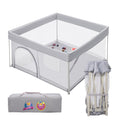 Foldable Baby Playpen, Snap-Play, 46" × 46" | No Assembly Required, Portable Playard for Babies and Toddlers, Indoor