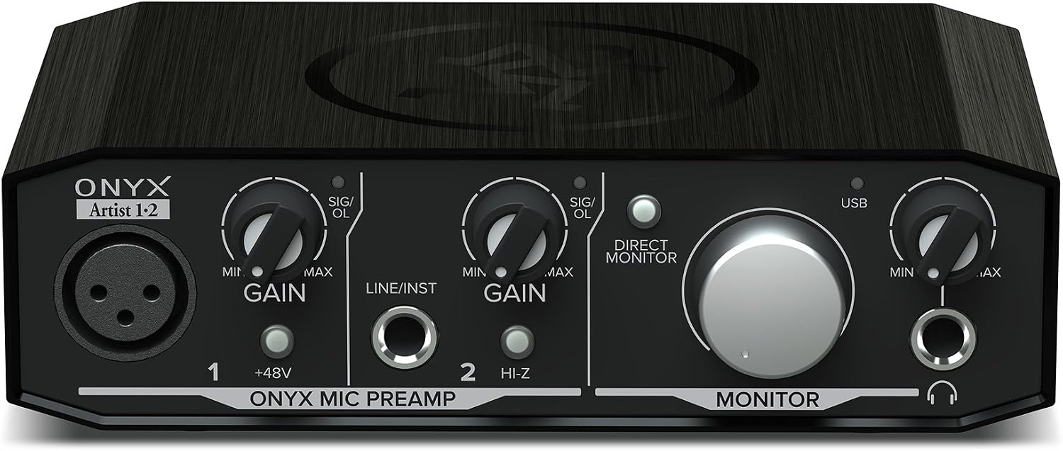 Audio Interface, Onyx Artist 1X2 USB Audio Interface (Onyx Artist 1-2)