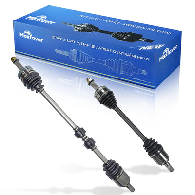 Maxfavor AWD CV Axles Front Compatible with Hyundai Tucson 2012-2010, L4 2.4L AWD (all-wheel drive) Automatic Trans, Driver and Passenger CV Joint Axle Shaft Assembly, GLS Limited Sport Utility