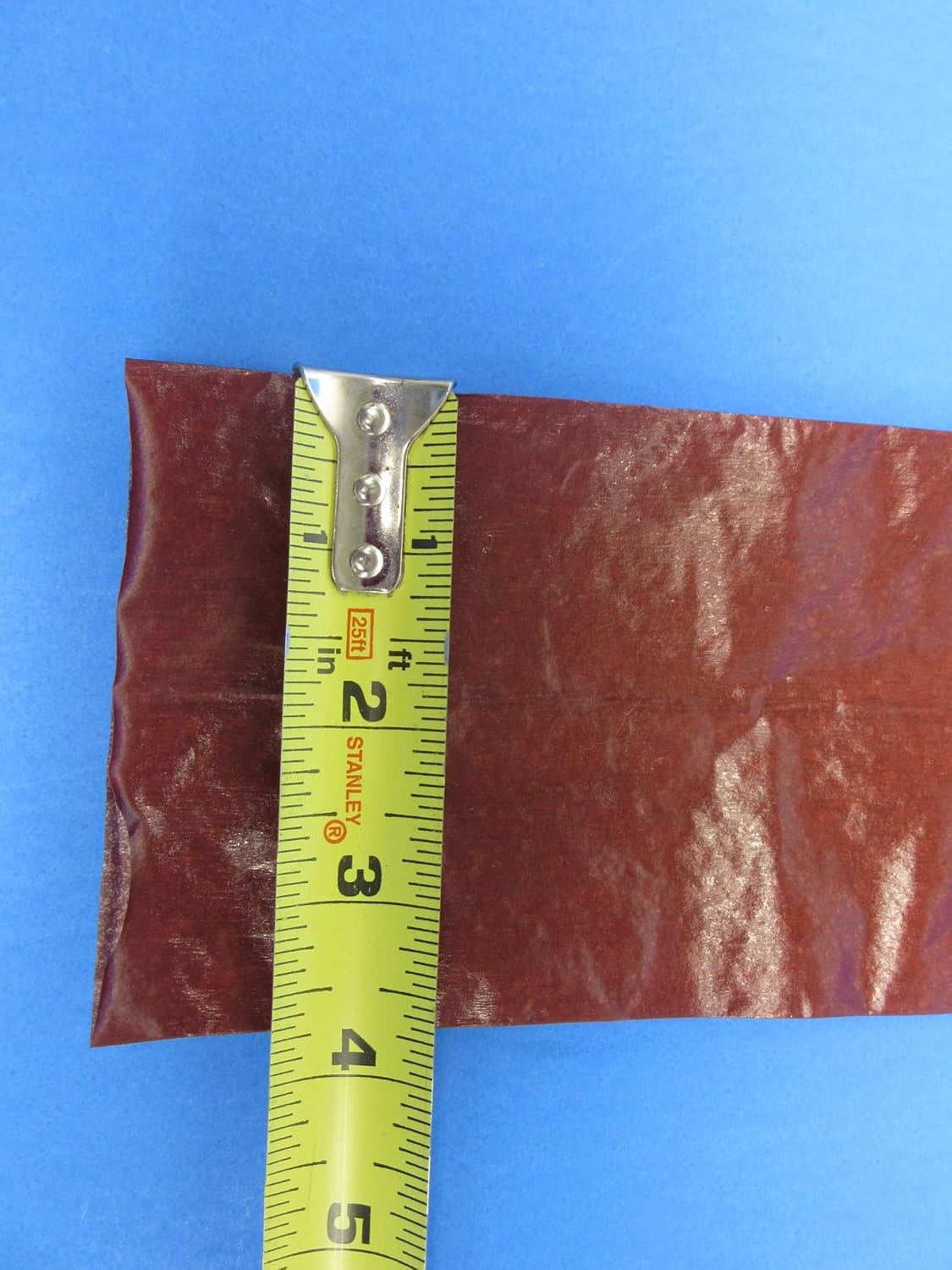 25 FRESH Summer Sausage Casings 1 1/2 lb capacity each. 2 1/2" wide filled diameter x11" long. Great size for Salami