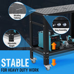 36×18" Welding Workbench, Nitriding Tabletop, 1200LBS Capacity