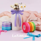 Grosgrain Ribbon Set, 10 Colors, Spring Easter Craft Ribbons