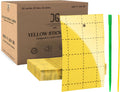 GRO Yellow Regular Double Sided Sticky Traps 36PK, Adhesive Bug & Fruit Fly Trap, Pest Control for Home, Farm