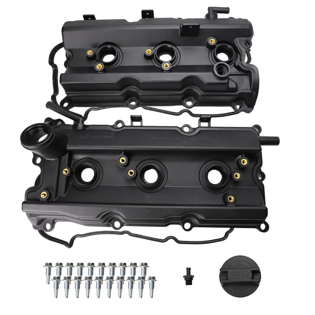 FEXON Engine Valve Cover Kit with Gaskets & Bolts Compatible with