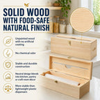 18 Inch Foil Dispenser with Cutter,Plastic Wrap Dispenser,Butcher Paper Holder,Kraft Freezer Wax Paper Roll Organizer