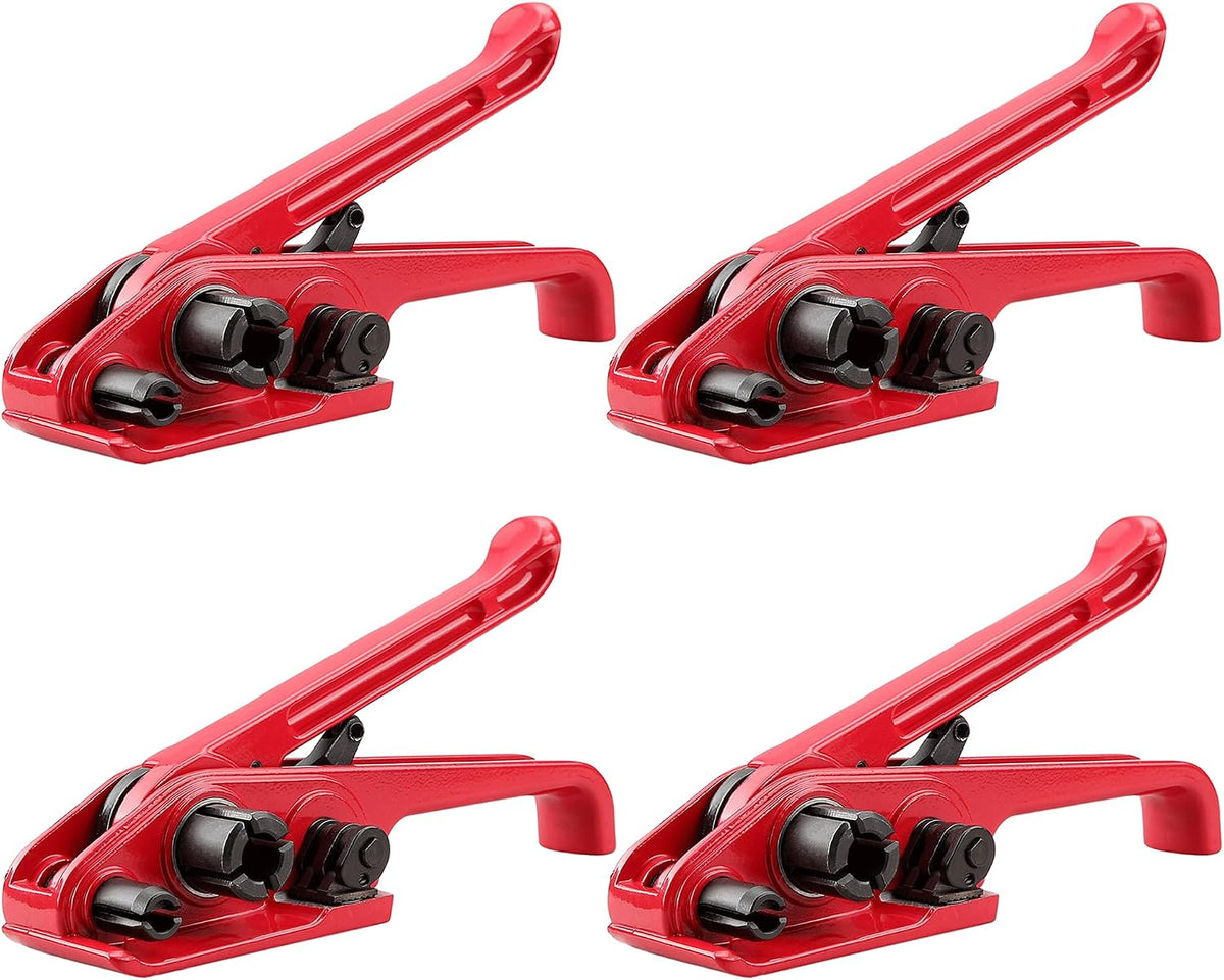 Poly Strapping Tensioner & Cutter Manual Banding Tools Windlass for 1/2" -3/4" Width Polyester Polyproplyn
