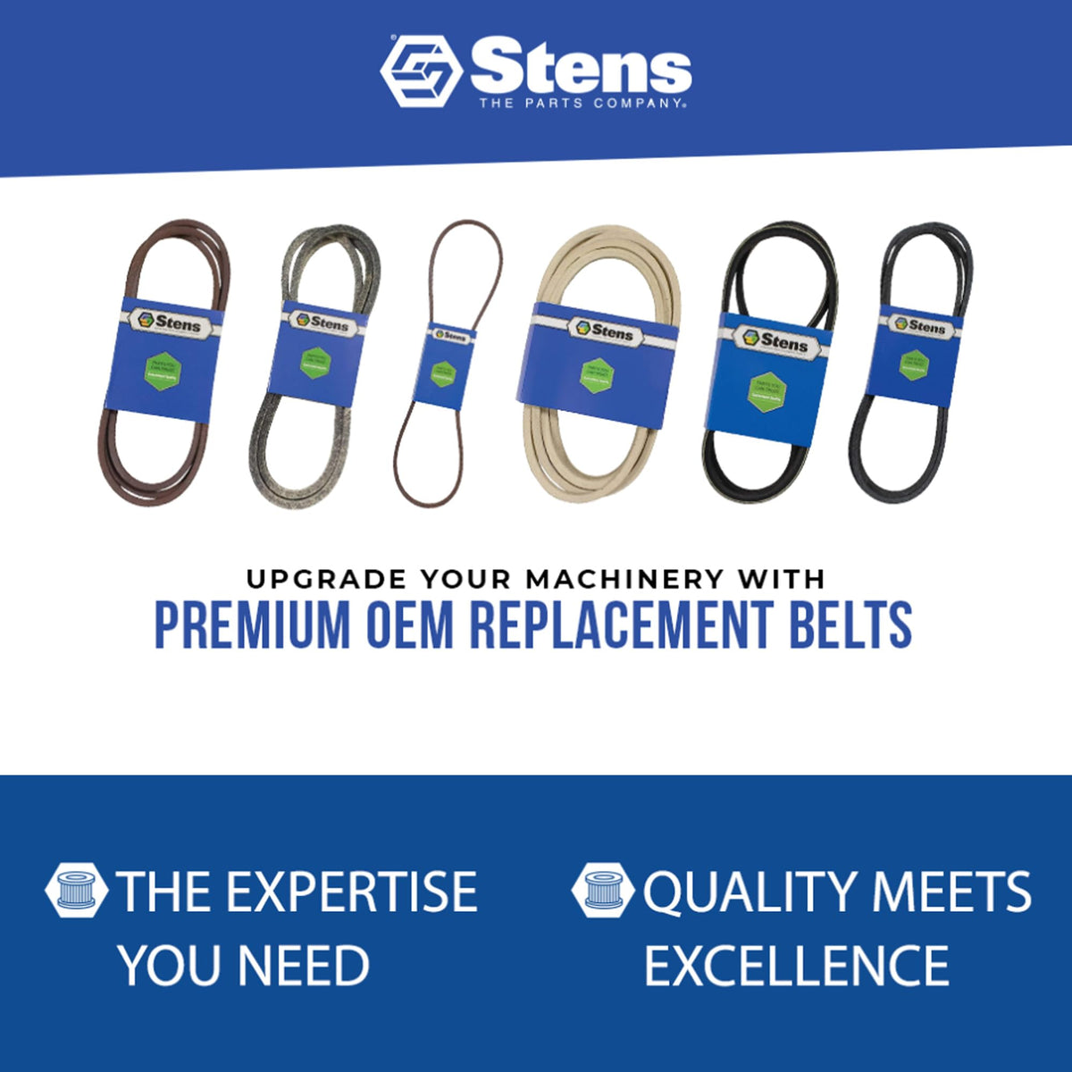 Stens OEM Replacement Belt 265-929 for Toro 95-6151
