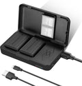 Replacement Battery and Charger Set for LP-E6 LP-E6N, Compatible with Canon 5D Mark II III 5D Mark IV 6D Mark II 7D