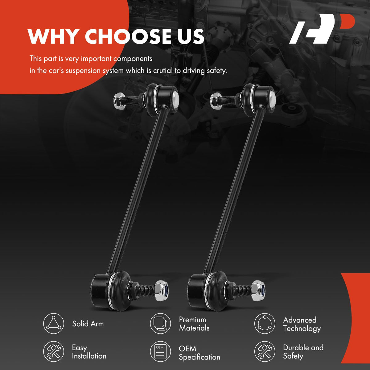 Front Sway Bar Link Stabilizer Bar Link