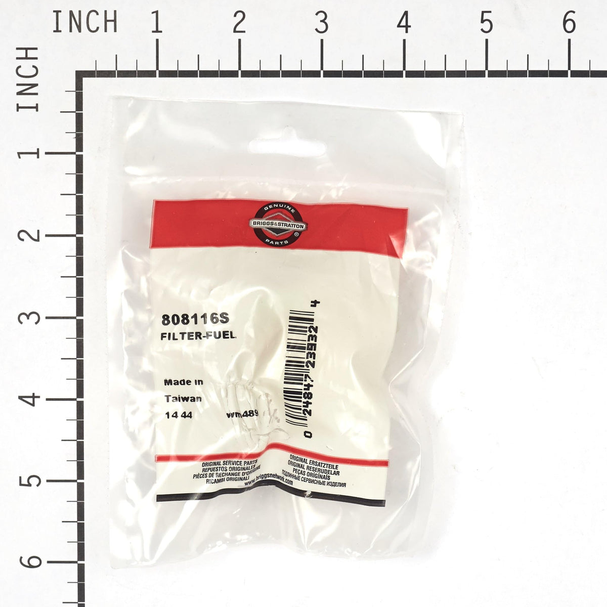 Briggs & Stratton 808116S Fuel Filter