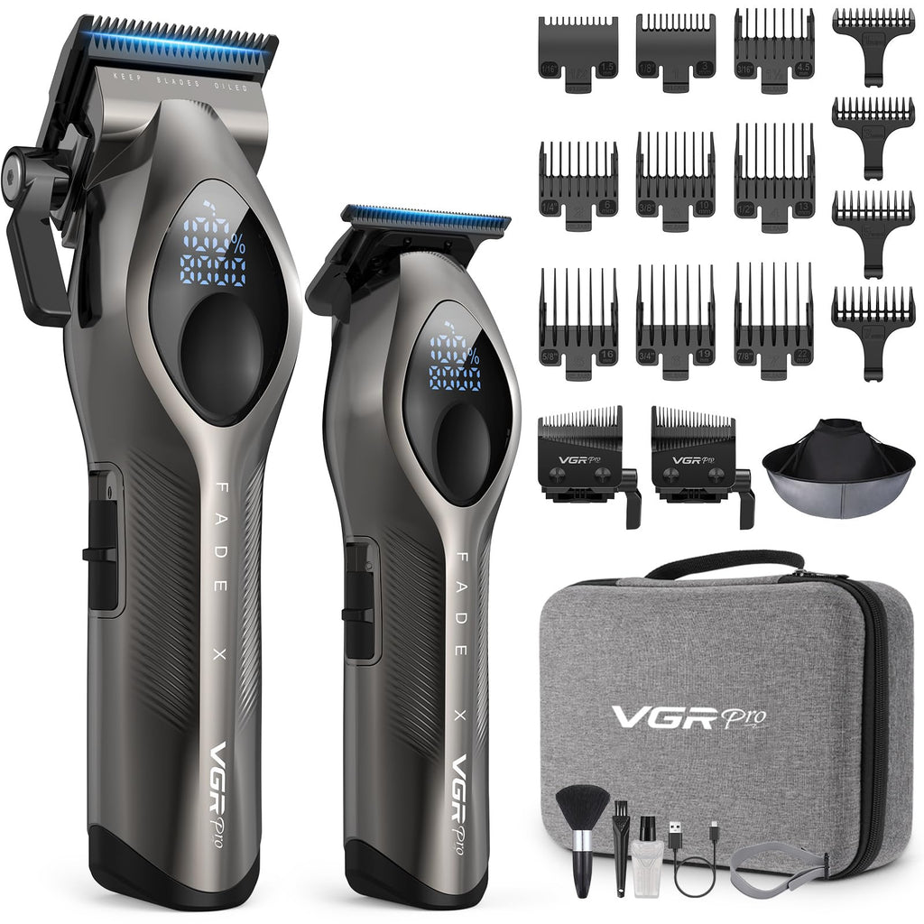 Hair Clippers for Men, Cordless Professional Clipper & Trimmer Set