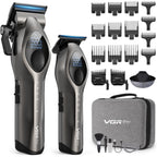 Hair Clippers for Men, Cordless Professional Clipper & Trimmer Set