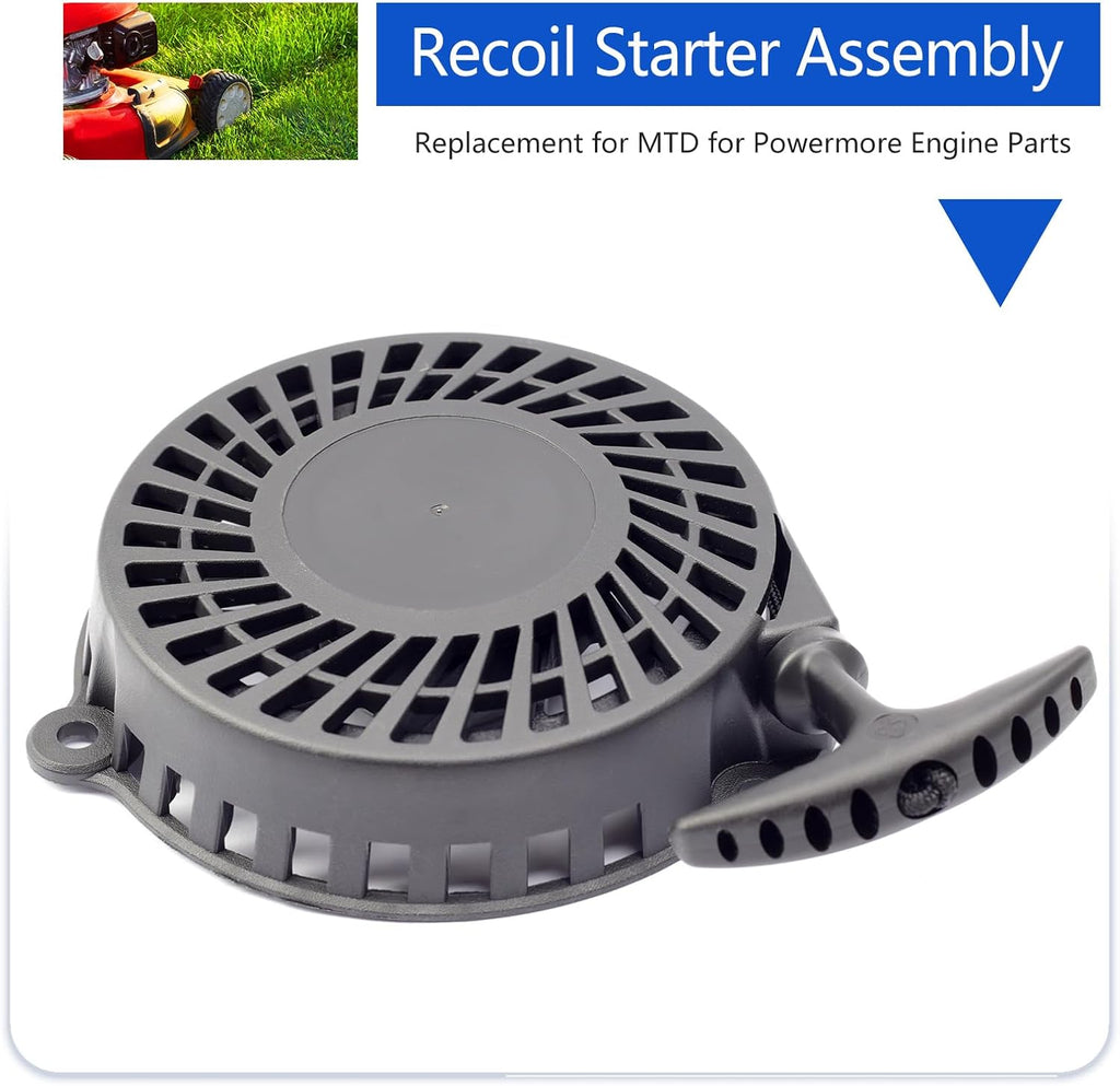 951-05167 651-05167 Recoil Starter Replacement for MTD for Powermore 132cc 140cc OHV Engine 1T65NU 1T65NUA 1T65NUB 1T65RU 1T65RUA 1T65RUB 1T65RUC