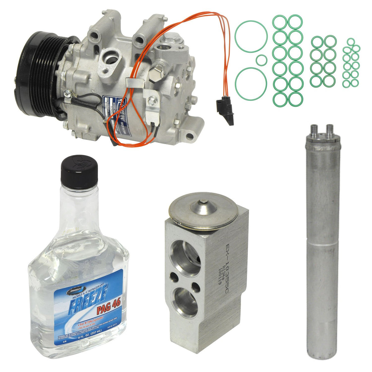 Universal Air Conditioner KT 4430 A/C Compressor and Component Kit