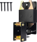 2 Way Heavy Duty Lockable Gate Latch, Black Anti-Sag Farm Gate Latch, Two-Way Livestock Gate Latch Hardware for