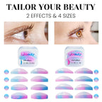 Lash Lift and Color Kit Black, 4-in-1 Eyelash Perm and Brow Lamination Set with 15ml Large Volume Black Cream, DIY