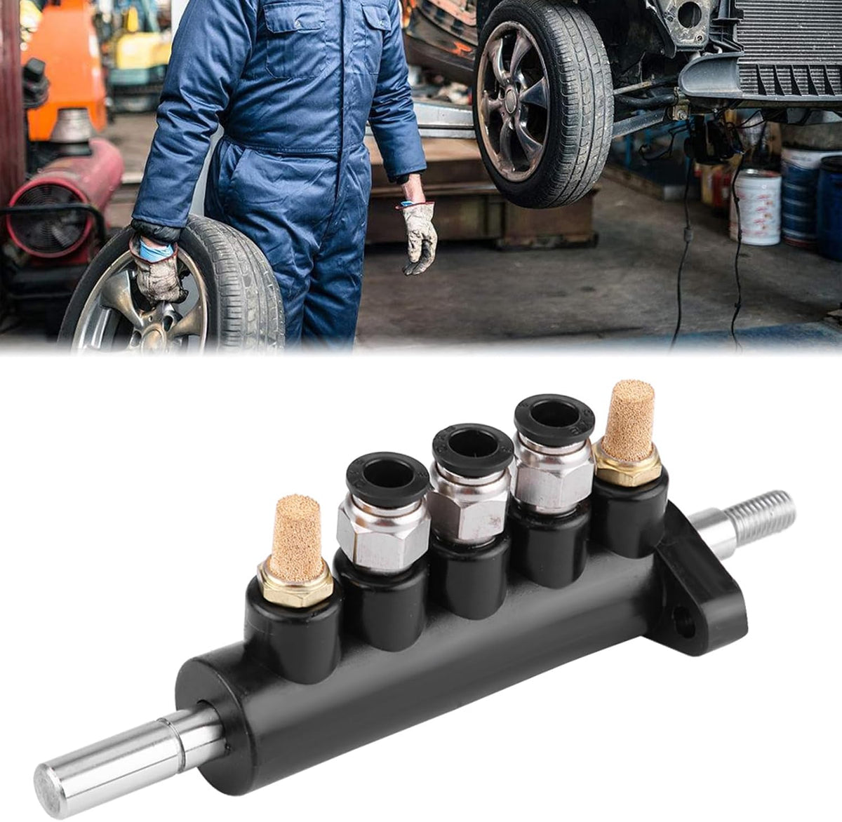 8mm Air Control Valve for Tire Changer Foot Pedal