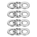 uxcell 4pcs F6-12M Thrust Ball Bearings 6mm Bore 12mm OD 4.5mm Thick