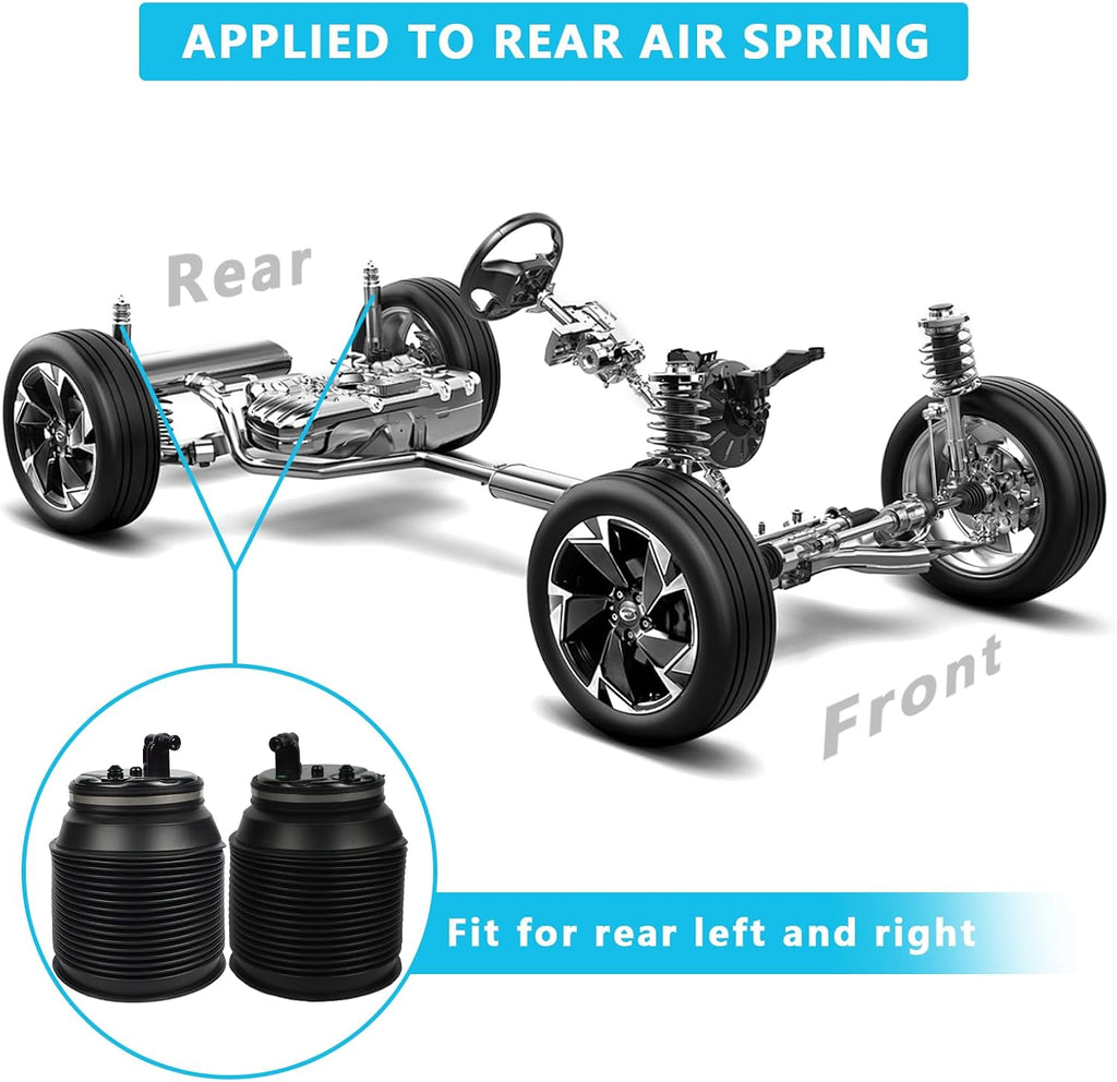 Rear Air Spring Bag Suspension Kit for Toyota 4Runner 2002-2012