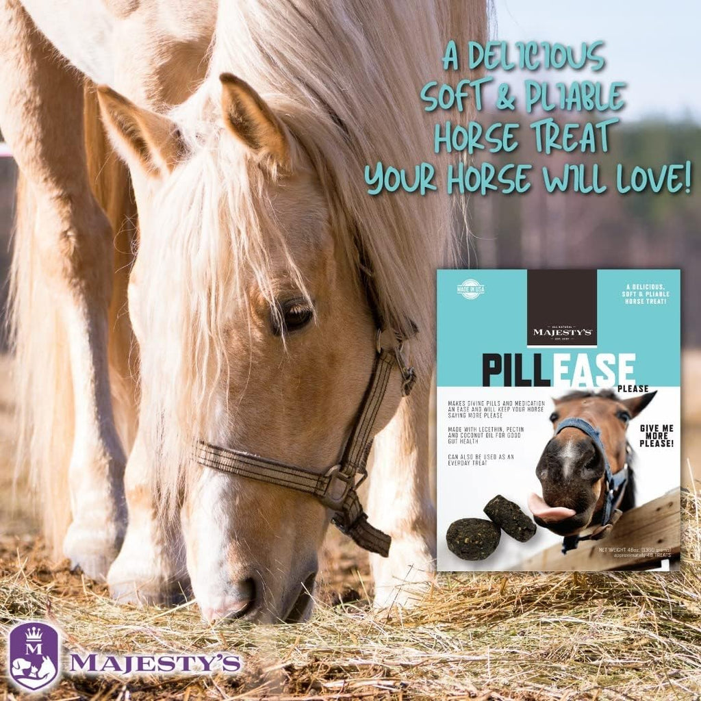 PillEase Horse Treats | A Delicious Soft and Pliable No Bake Cookie Horse Treat | Makes Giving Pills & Medication