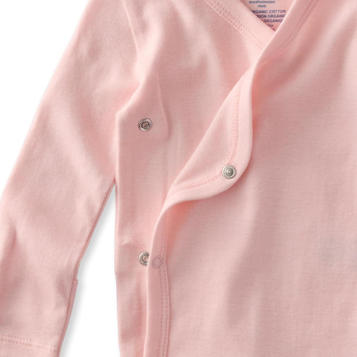 Sterling 3-Pack Side Snap Long Sleeve Bodysuits 100% Cotton