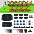 230FT Drip Irrigation System Kit, Quick Connect Garden Watering System, Complete Automatic Drip Irrigation Kit with