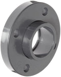 Spears 854-015 PVC Pipe Fitting, Van Stone Flange, Class 150, Schedule 80, Gray, 1-1/2" Socket