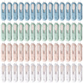 60 Pcs Mini Box Cutter Bulk, Retractable Box Opener Mixed