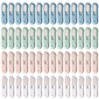 60 Pcs Mini Box Cutter Bulk, Retractable Box Opener Mixed