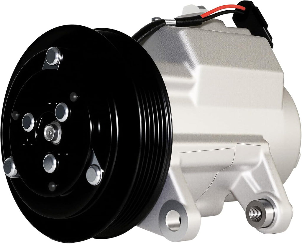 Air Conditioner AC Compressor with Clutch Compatible with Dodge Ram 1500 2004-2007, Ram 2500 2004-2007, Dakota 2004-2007 & Mitsubishi Raider 2006-2007