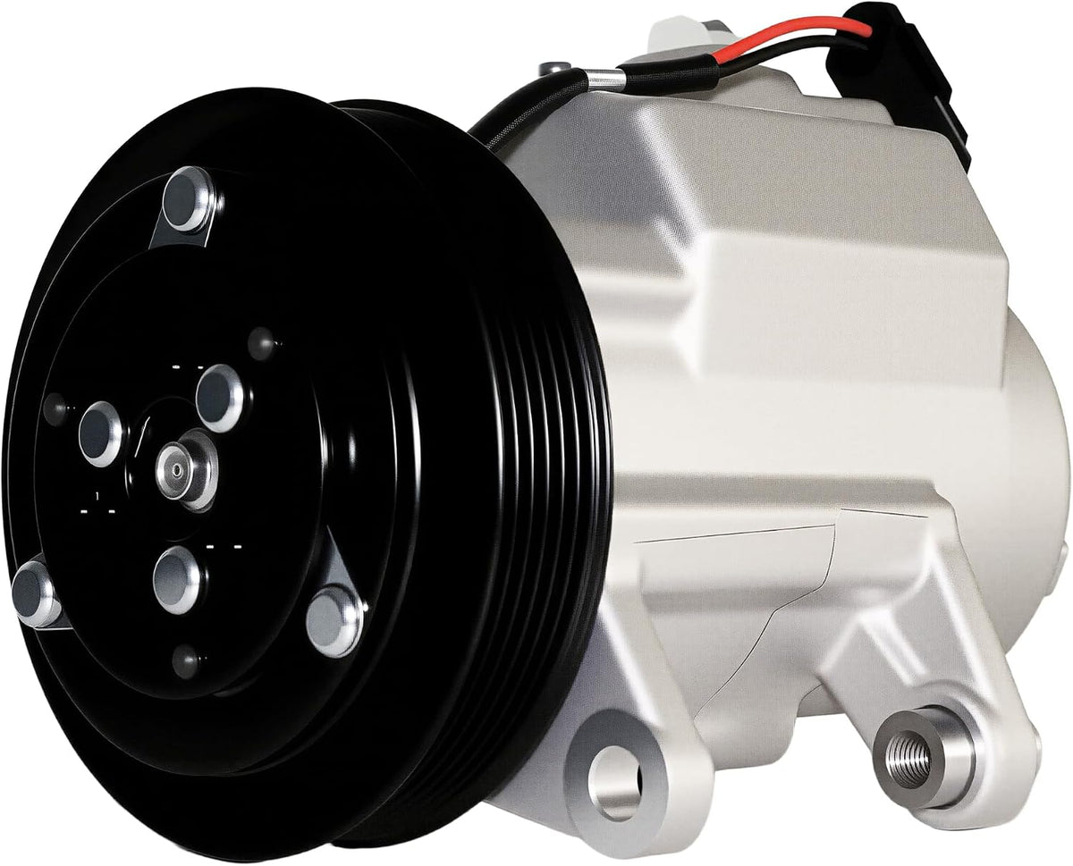 Air Conditioner AC Compressor with Clutch Compatible with Dodge Ram 1500 2004-2007, Ram 2500 2004-2007, Dakota 2004-2007 & Mitsubishi Raider 2006-2007