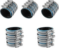 5PC HeSun 3-Inch Heavy Duty No-Hub Coupling(CLAMP060-5)