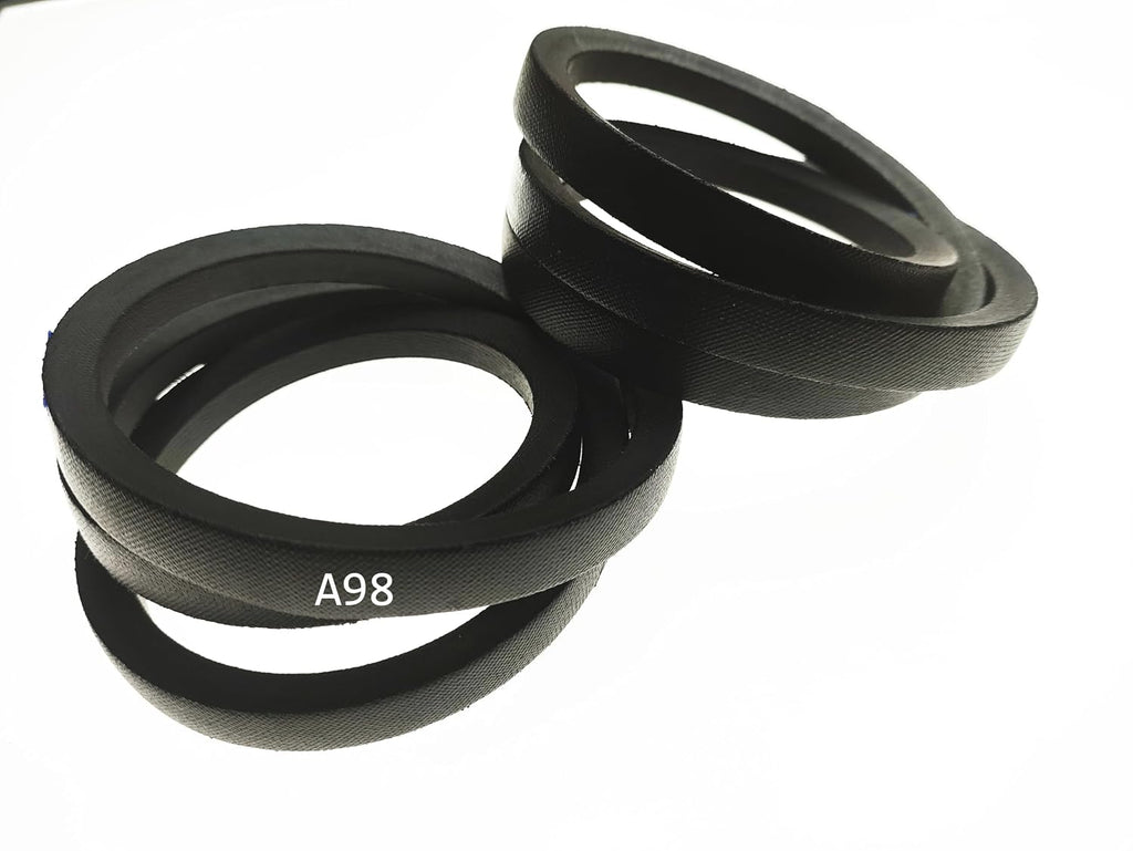 A98/4L1000, A98 Belt, 4L1000 Belt, A98 Belts, 4L1000 Belts, A98 V-Belt, 4L1000 V-Belt, A98 V-Belts, 4L1000 V-Belts, A98 or 4L1000 Belts, A98 or 4L1000 V-Belt, 1/2 x 100in 2 Pcs